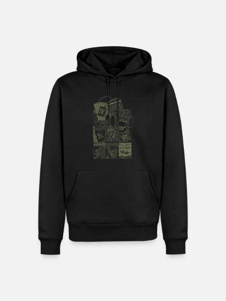 Magazimps - Men’s Premium Organic Hoodie - black