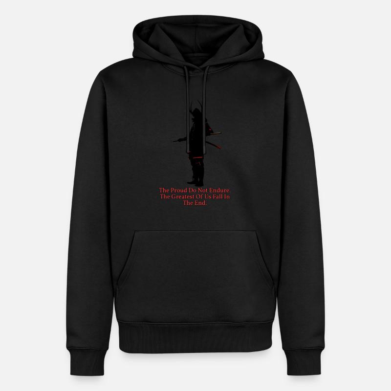 Der weise Samurai - Männer Premium Bio Hoodie - undefined