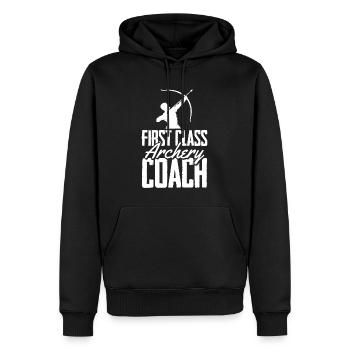 Bogenschütze Bogensport Pfeil Bogen Bogenschießen - Männer Premium Bio Hoodie - Schwarz - Vorne - Nico (187cm)