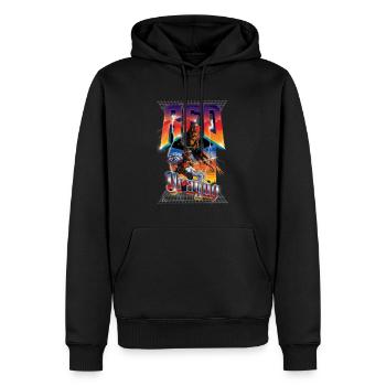 Dungeons And Dragons Red Dragon 3 Dimensional - Men’s Premium Organic Hoodie - black - Front - Nico (187cm)