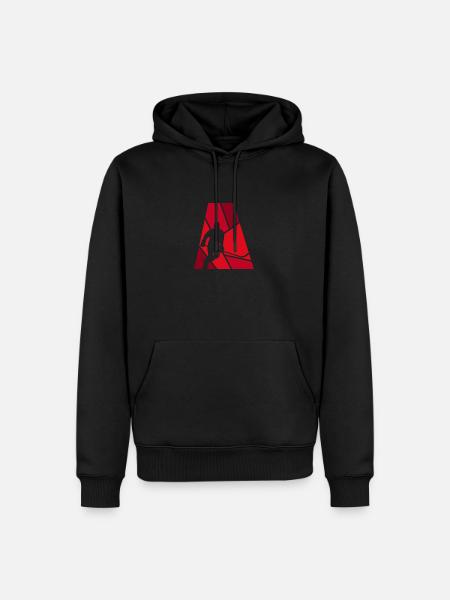 Hockey Ice Hockey Hockey - Männer Premium Bio Hoodie - Schwarz