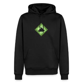 Wassersport Jet Ski Wakeskate - Männer Premium Bio Hoodie - Schwarz - Vorne - Nico (187cm)