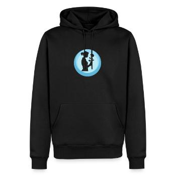 Floristik Hobbygärtner Gartenbau - Männer Premium Bio Hoodie - Schwarz - Vorne - Nico (187cm)