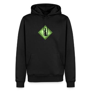 Reading Education - Men’s Premium Organic Hoodie - black - Front - Nico (187cm)