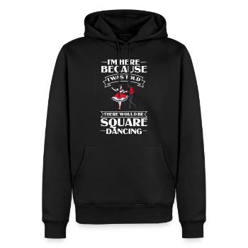 Square Dance Musik Caller Volkstanz Tänzer Usa - Männer Premium Bio Hoodie - Schwarz - Vorne - Nico (187cm)
