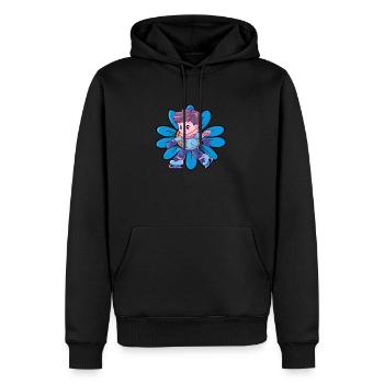 Eislauf Eislaufen Iceskating - Männer Premium Bio Hoodie - Schwarz - Vorne - Nico (187cm)