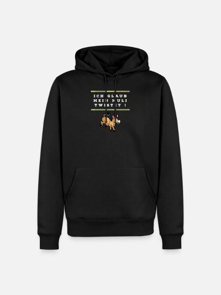 Muli - Männer Premium Bio Hoodie - Schwarz