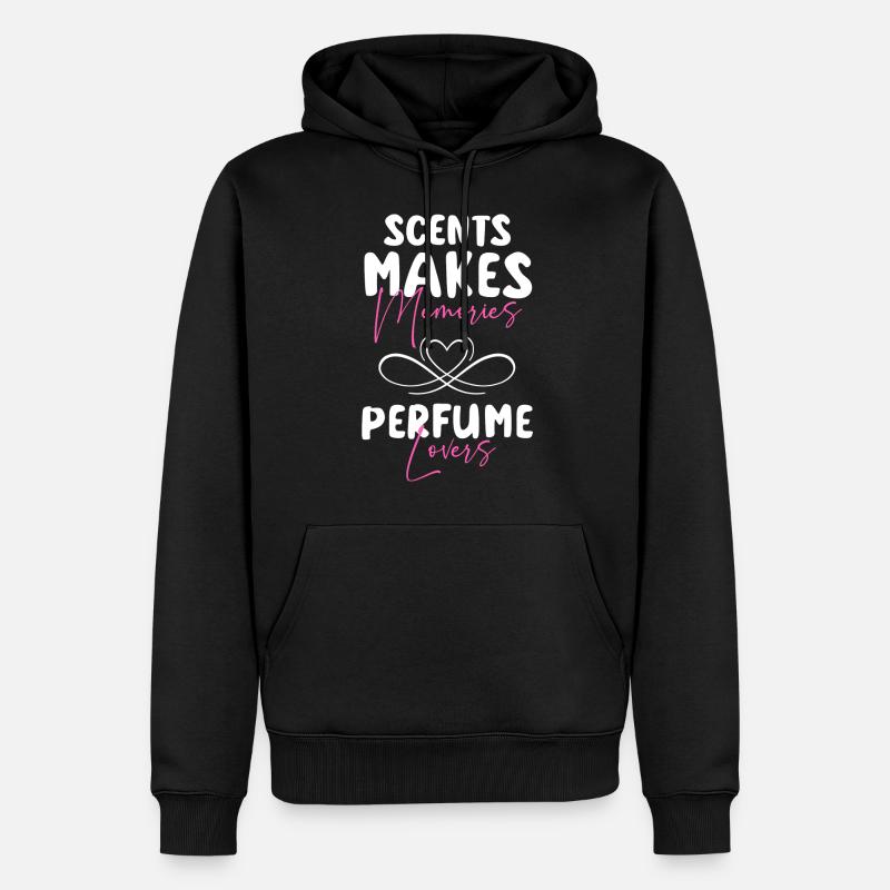 Parfum Parfumerie Flacon de parfum - Sweat à capuche Premium bio Homme - noir