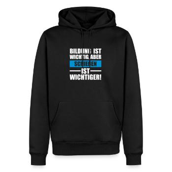 Schießen Sportart - Männer Premium Bio Hoodie - Schwarz - Vorne - Nico (187cm)