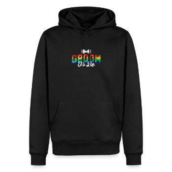 Bräutigam, Um Lgbtq Gay Wedding Equality Pride - Männer Premium Bio Hoodie - Schwarz - Vorne - Nico (187cm)