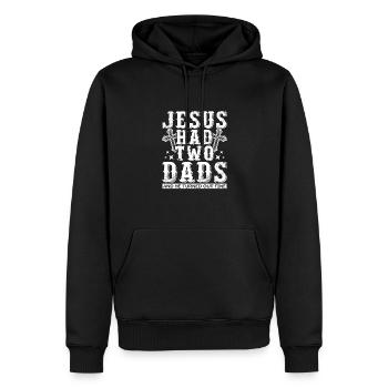 Lesbische Braut Lgbtq Gay Wedding Equality - Männer Premium Bio Hoodie - Schwarz - Vorne - Nico (187cm)