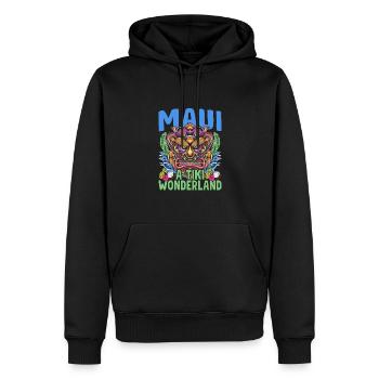 Tiki Wonderland Hawaiian Luau Maui Hawaii Party - Männer Premium Bio Hoodie - Schwarz - Vorne - Nico (187cm)