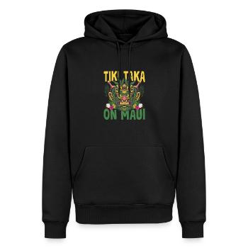 Tiki Taka Auf Maui Hawaiian Luau Maui Hawaii Party - Männer Premium Bio Hoodie - Schwarz - Vorne - Nico (187cm)