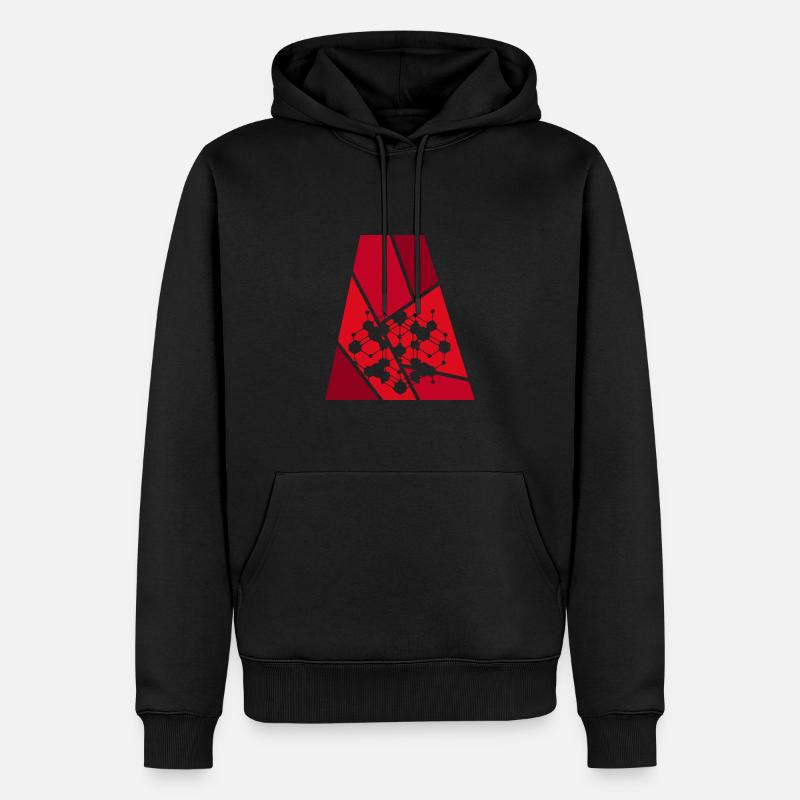 Crypto Crypto Blockchain - Männer Premium Bio Hoodie - Schwarz