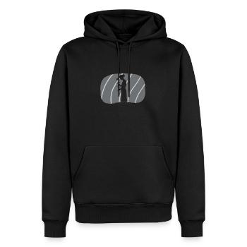 Florist Gießkanne - Männer Premium Bio Hoodie - Schwarz - Vorne - Nico (187cm)