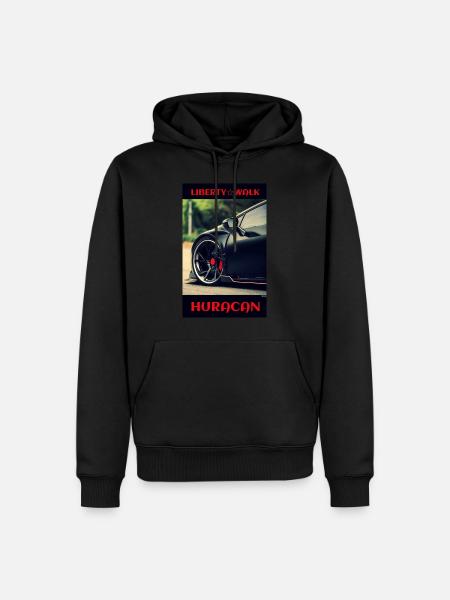 Freistil Car-Design - Männer Premium Bio Hoodie - Schwarz