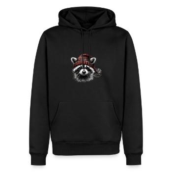 Santa-Claus - Männer Premium Bio Hoodie - Schwarz - Vorne - Nico (187cm)