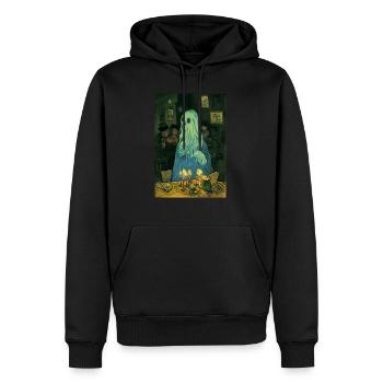 Birthday Party - Männer Premium Bio Hoodie - Schwarz - Vorne - Nico (187cm)