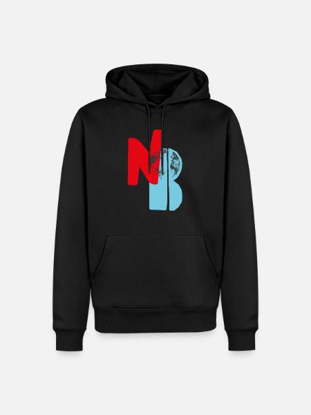 N O B II - Men’s Premium Organic Hoodie - black