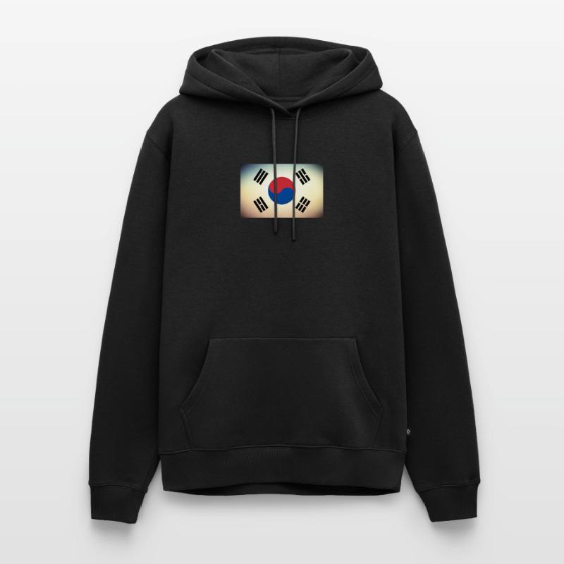 Corée du Sud Pavillon Corée Sweat à capuche Premium bio Homme