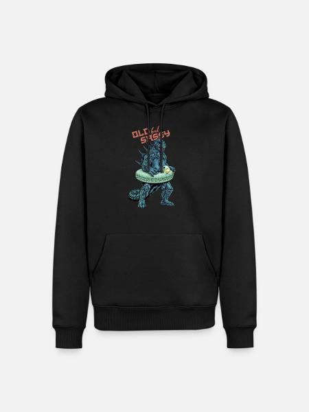OLD BUT SASSY - Men’s Premium Organic Hoodie - black