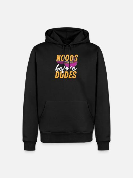 Ramen men - Men’s Premium Organic Hoodie - black