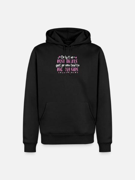 Cousin niece gift - Men’s Premium Organic Hoodie - black