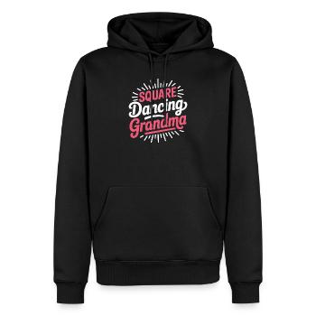 Square Dancing Oma Square Dance Geschenke - Männer Premium Bio Hoodie - Schwarz - Vorne - Nico (187cm)