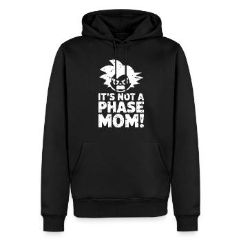 Ce n’est pas une phase maman ! Emo Goth Alternative - Sweat à capuche Premium bio Homme - noir - Devant - Nico (187cm)