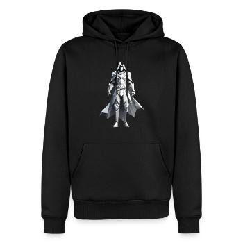 Assassin - Low Poly Videogame Design - Men’s Premium Organic Hoodie - black - Front - Nico (187cm)
