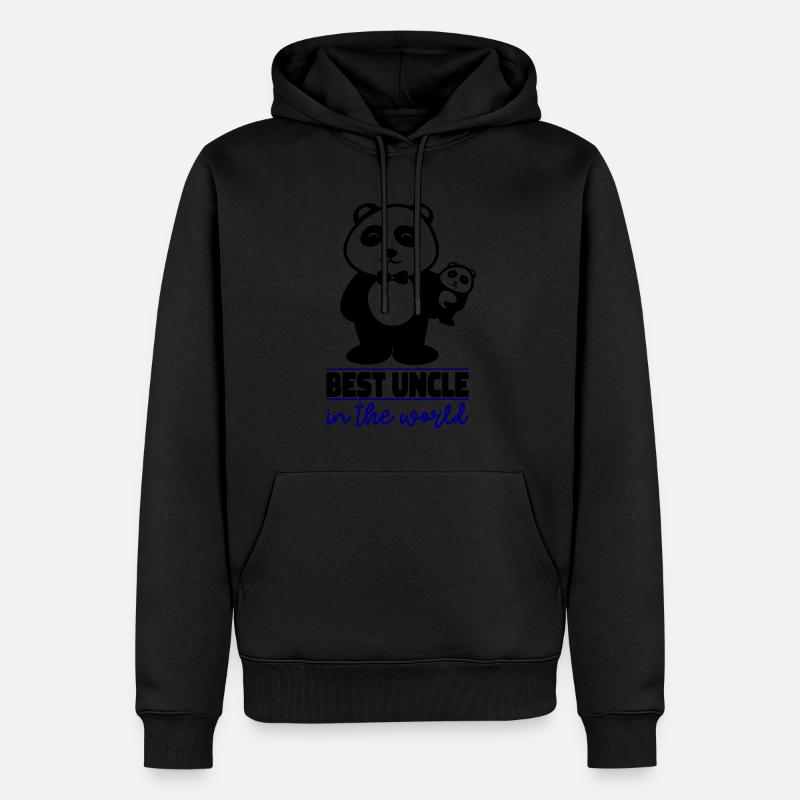 Bester Onkel der Welt - Männer Premium Bio Hoodie - undefined