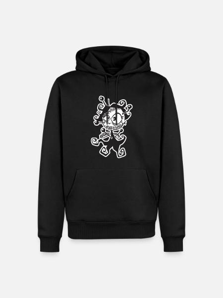 Voodoo vampire doll - Men’s Premium Organic Hoodie - black