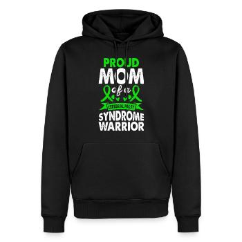 Warrior Awareness Month for the Mother of the - Men’s Premium Organic Hoodie - black - Front - Nico (187cm)