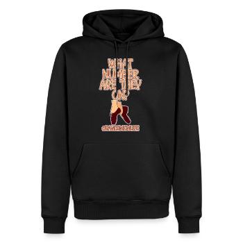 What Number Are They On #dancemomlife 2 - Männer Premium Bio Hoodie - Schwarz - Vorne - Nico (187cm)
