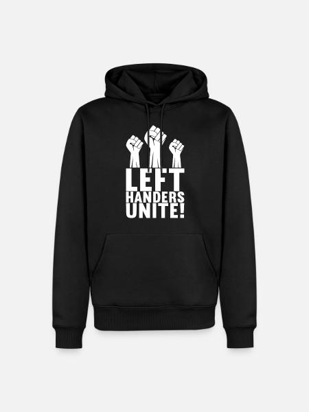 Southpaw - Men’s Premium Organic Hoodie - black