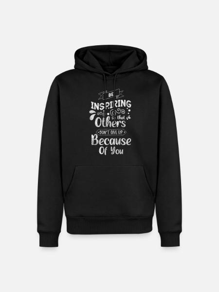 Work Colleague Captain - Men’s Premium Organic Hoodie - black