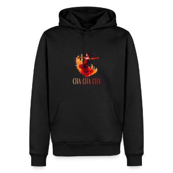 Cha Cha Cha Tanz Kubanischer Tanz Kuba Urlaub - Männer Premium Bio Hoodie - Schwarz - Vorne - Nico (187cm)