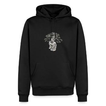 Bonsai Baum Bonsaischale Japanischer Baum - Männer Premium Bio Hoodie - Schwarz - Vorne - Nico (187cm)