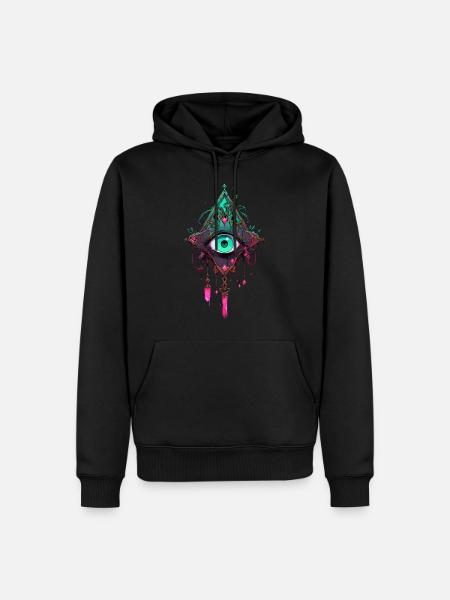 Dreamcatcher #1 - Men’s Premium Organic Hoodie - black