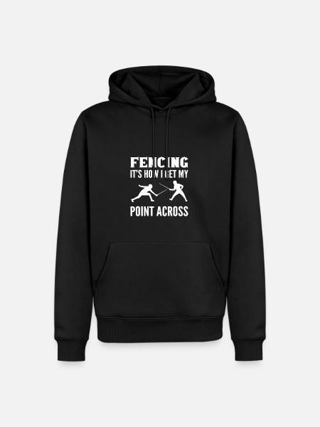 Transfer Athlete Gift - Men’s Premium Organic Hoodie - black
