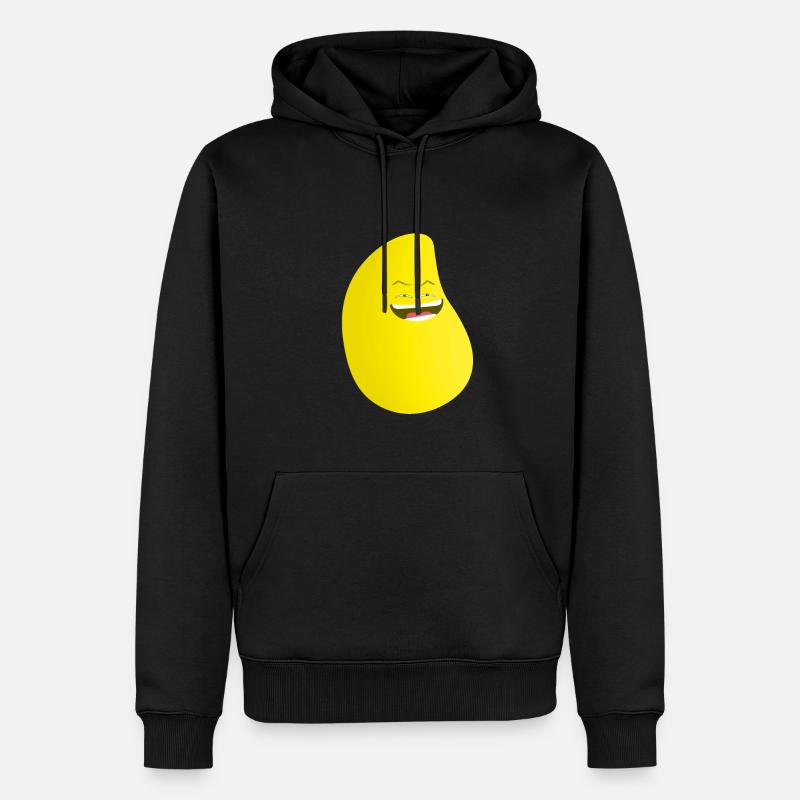 Frecher Griff - Männer Premium Bio Hoodie - Schwarz