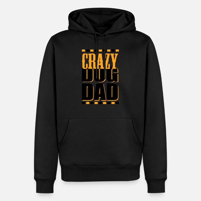 Hund Chien - Sweat à capuche Premium bio Homme - noir