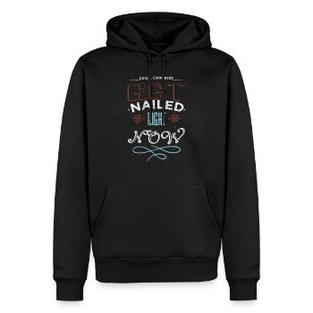 aaron carpenter tshirts birthday carpenter - Männer Premium Bio Hoodie - Schwarz - Vorne - Nico (187cm)