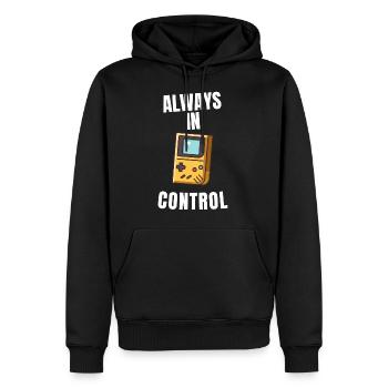 Gaming Videospiele Lustiger Spruch - Männer Premium Bio Hoodie - Schwarz - Vorne - Nico (187cm)