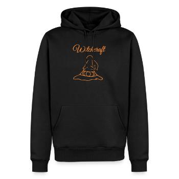 Witchcraft - Men’s Premium Organic Hoodie - black - Front - Nico (187cm)