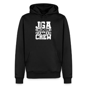 Jga Crew Junggesellenabschied Affe - Männer Premium Bio Hoodie - Schwarz - Vorne - Nico (187cm)