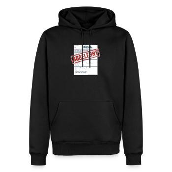 Kaffeepause - Männer Premium Bio Hoodie - Schwarz - Vorne - Nico (187cm)
