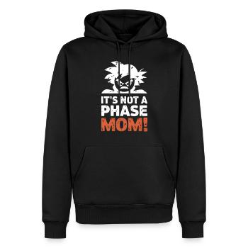 It's not a phase mom! Emo Goth Alternative - Men’s Premium Organic Hoodie - black - Front - Nico (187cm)