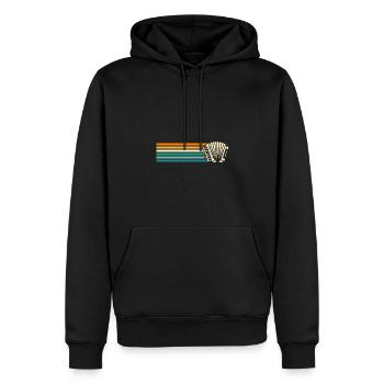 Akkordeonspieler Akkordeon - Männer Premium Bio Hoodie - Schwarz - Vorne - Nico (187cm)