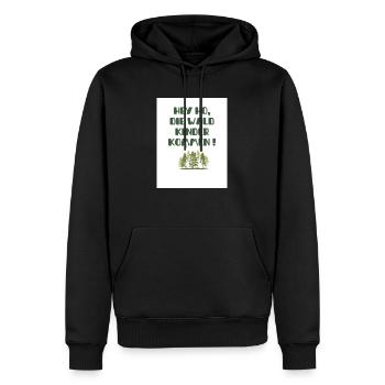 PHOTO 2023 12 06 20 03 22 - Männer Premium Bio Hoodie - Schwarz - Vorne - Nico (187cm)